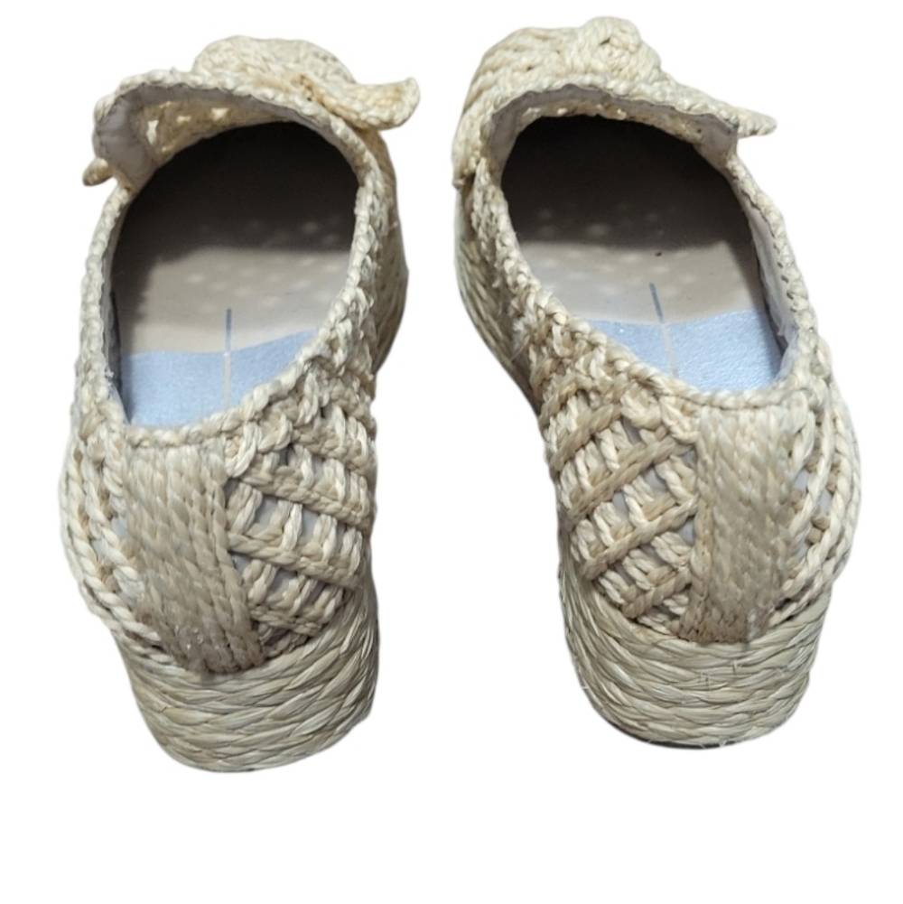 2hr Sale - Dolce Vita Woven Raffia Knot Front Slip-On Loafers - Picture 3 of 3